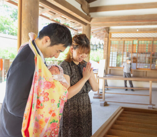 フォトスタジオワタナベ(渡辺写真館)_お宮参り_奈良県・神社へのお参り